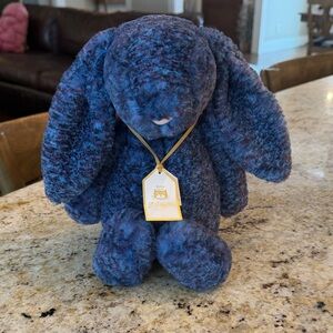 Jellycat Midnight Blue Plush Bunny